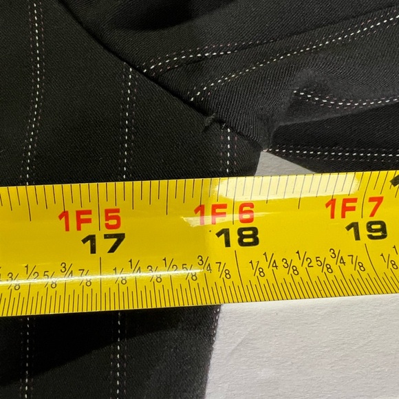 Worhtington stretch 3pc penstripe skirt blazer and trousers 6 office work - Picture 10 of 16